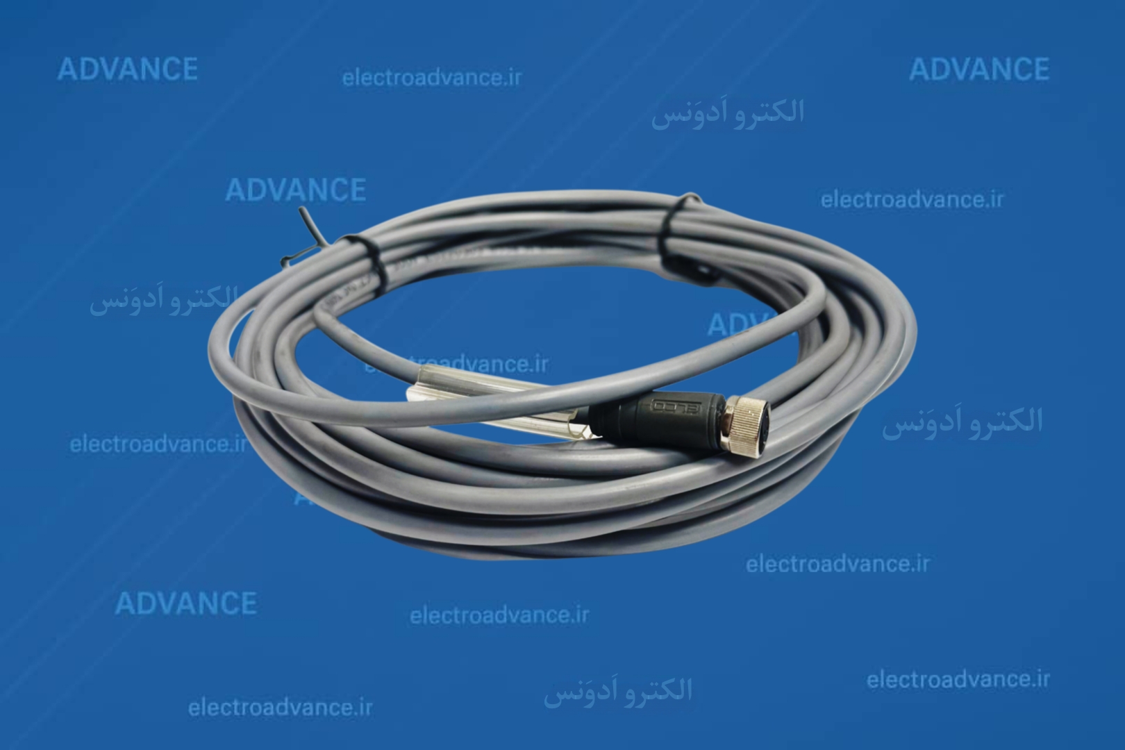 کانکتور سنسور M8 مدل CO8.3-5/L چراغدار صاف مارک ELCO 1 کانکتور سنسور M8 مدل CO8.3-5/L چراغدار صاف مارک ELCO